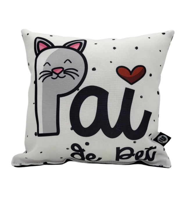 ALMOFADINHA PAI DE PET GATO