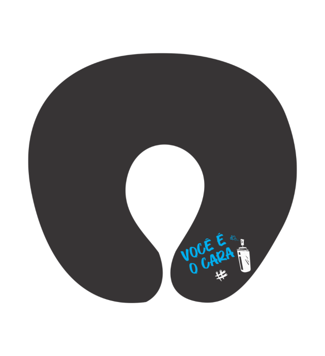 ALMOFADA DE PESCOÇO VOCÊ É O CARA