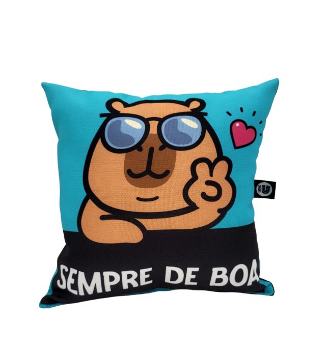 ALMOFADINHA CAPIVARA DE BOA