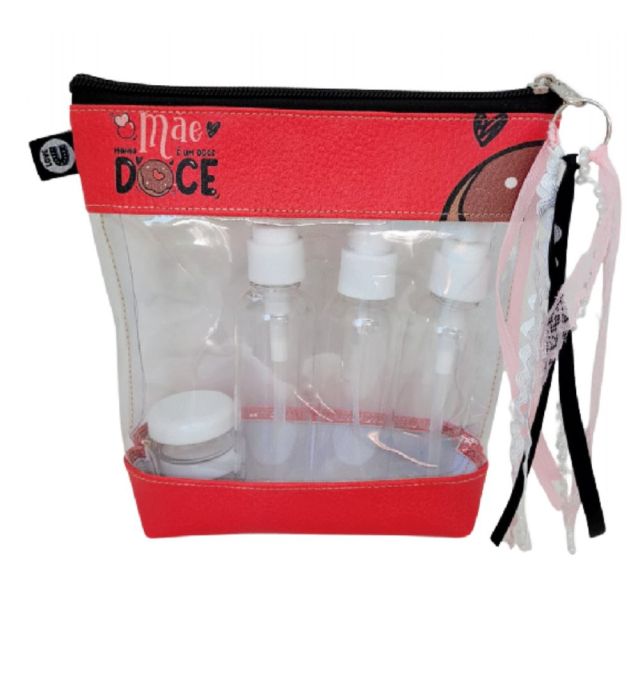 NECESSAIRE FRASCOS DOCE MÃE