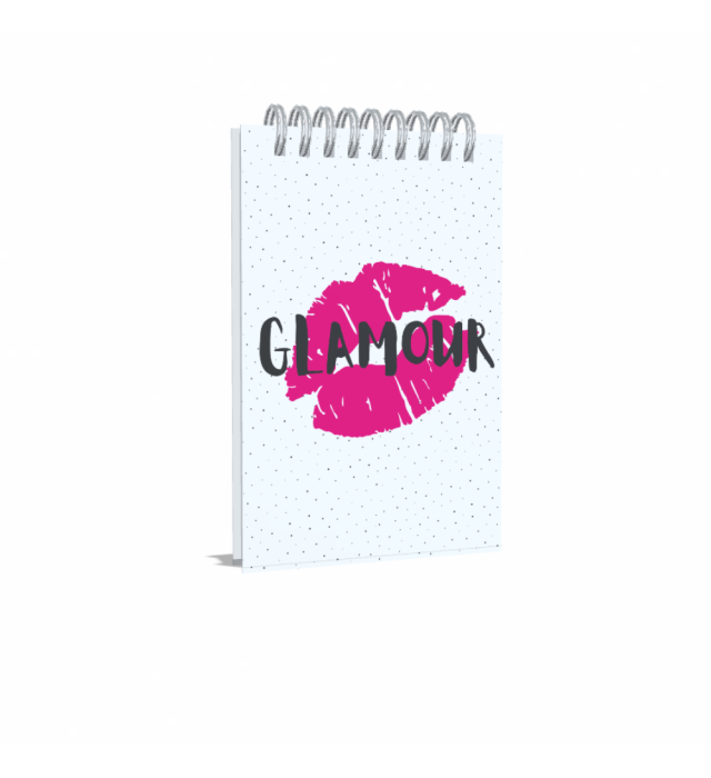 BLOCO DE ANOTAÇÕES GLAMOUR