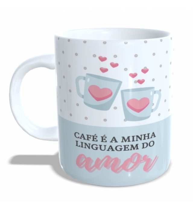 CANECA CAFÉ LINGUAGEM