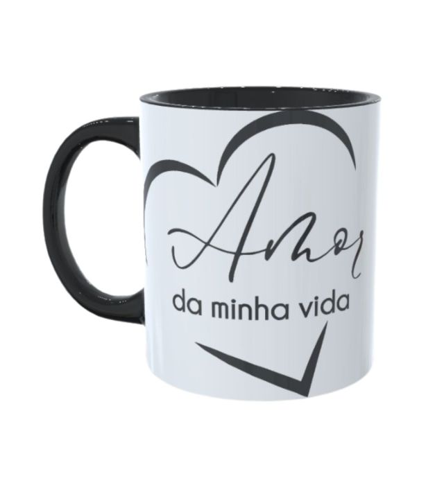 CANECA BRANCA AMOR DA VIDA