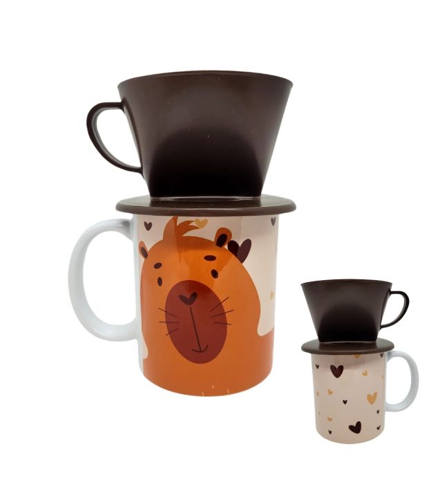 CANECA + FILTRO CAFÉ CAPIZEN