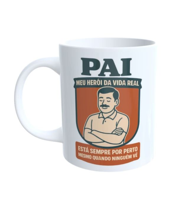CANECA PAI HERÓI DA VIDA