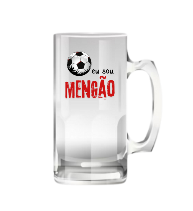 CANECO CHOPP + PORTA COPOS TORCEDOR FLAMENGO