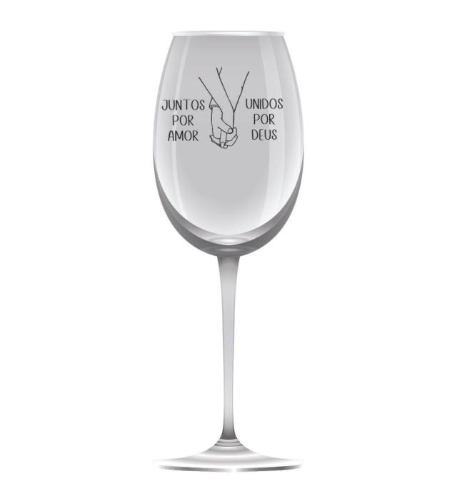 TAÇA VINHO CASAL UNIDO