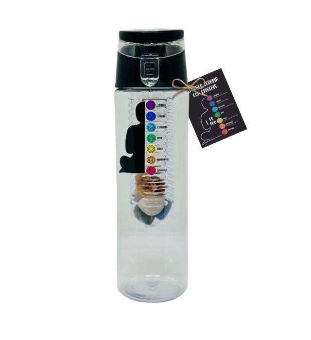 GARRAFA TERAPIA COM CRISTAIS