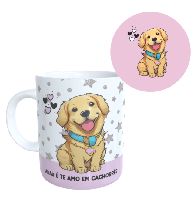 CANECA + ABAFADOR/PORTA COPOS AUAU