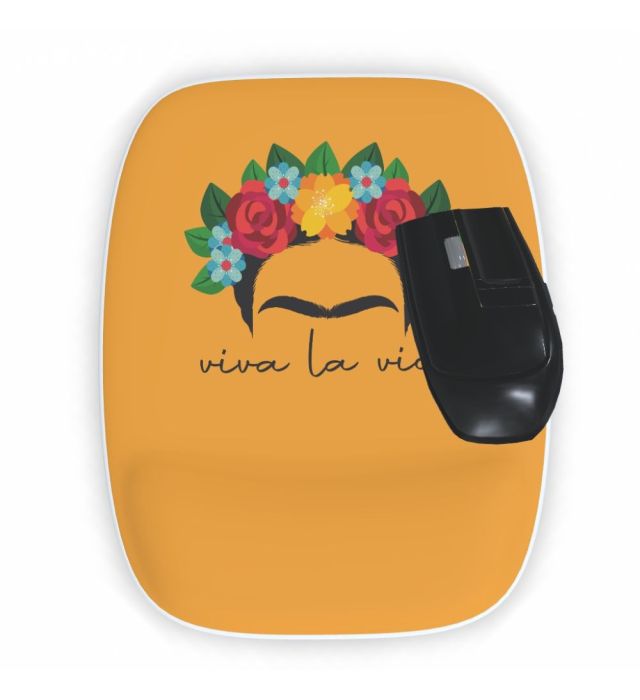 MOUSEPAD ERGONÔMICO FRIDA AMARELO