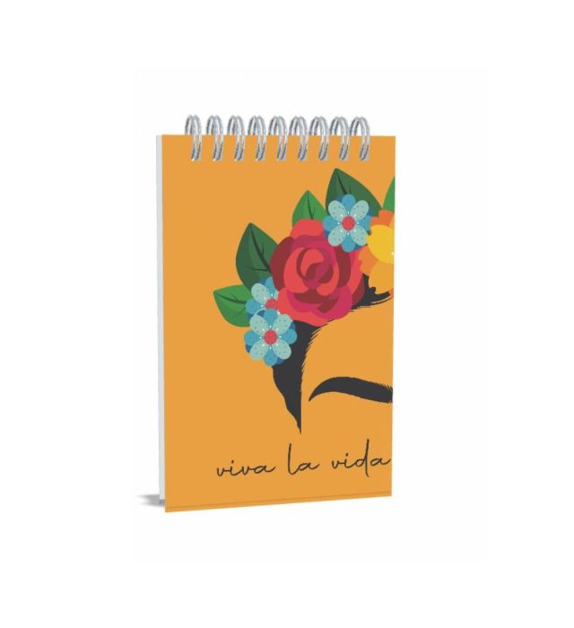 BLOCO ANOTAÇÕES FRIDA AMARELO