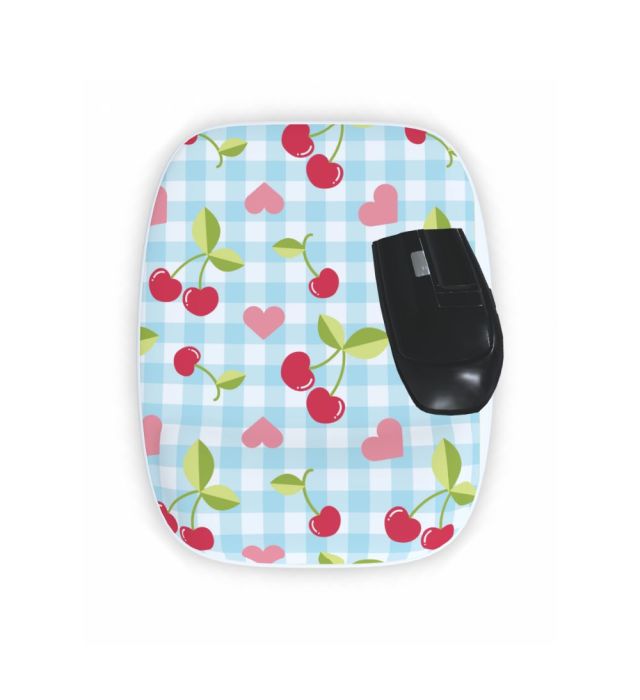 MOUSEPAD ERGONÔMICO CEREJINHAS