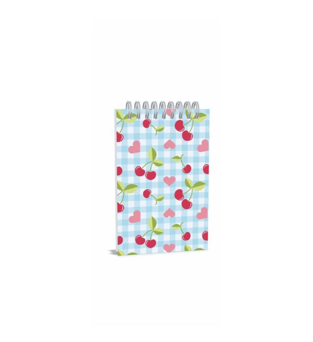 BLOCO DE ANOTAÇÕES CEREJINHAS