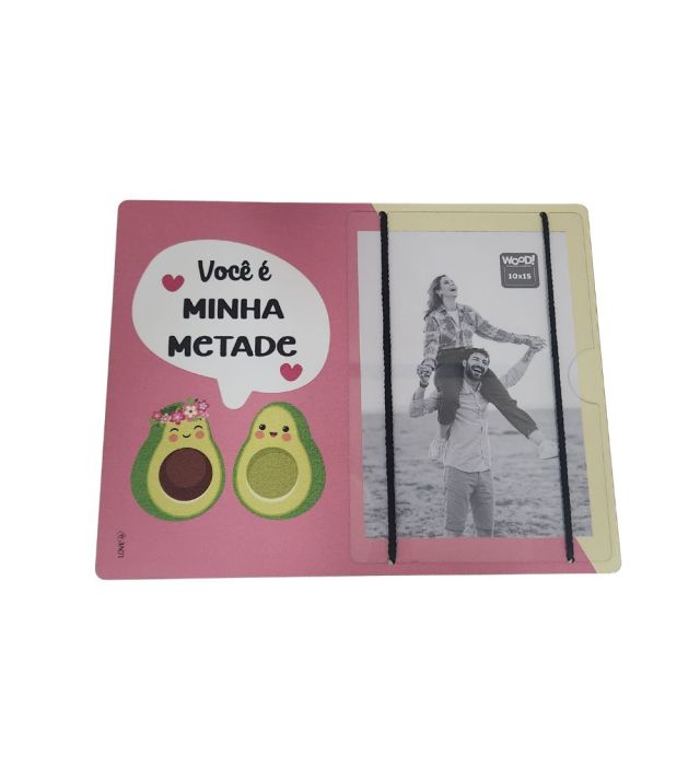 PORTA RETRATO NOSSA METADE