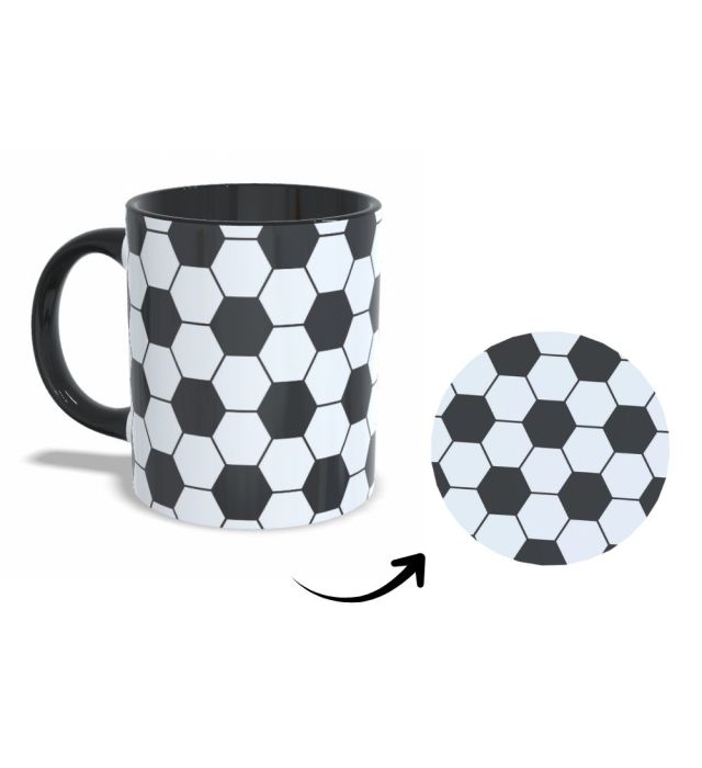 CANECA + ABAFADOR FUTEBOL PADRÃO