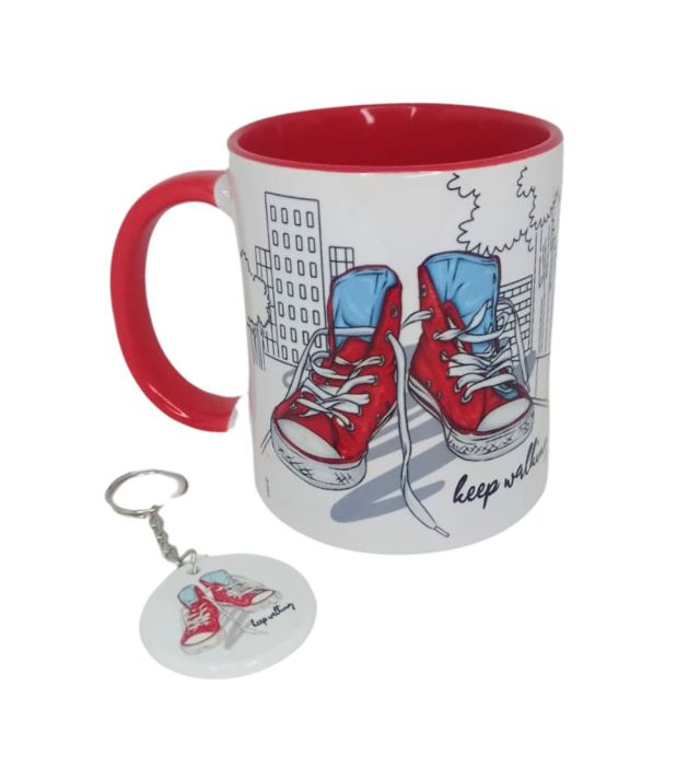 CANECA ALL STAR + CHAVEIRO 