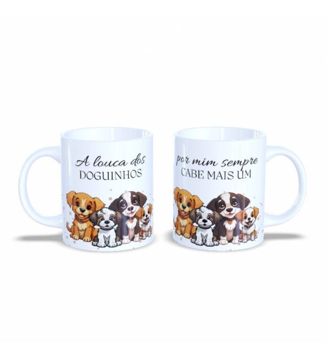 CANECA LOUCA POR DOGUINHOS