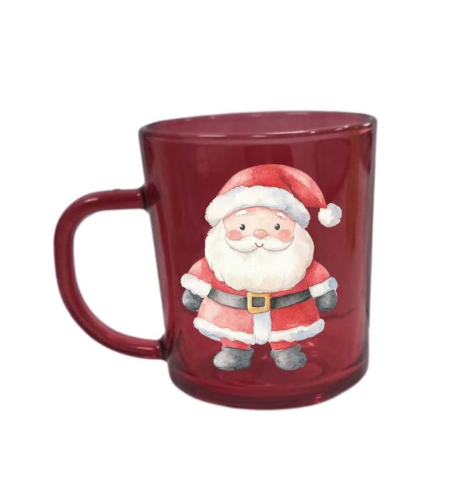 CANECA VIDRO NOEL 228ML