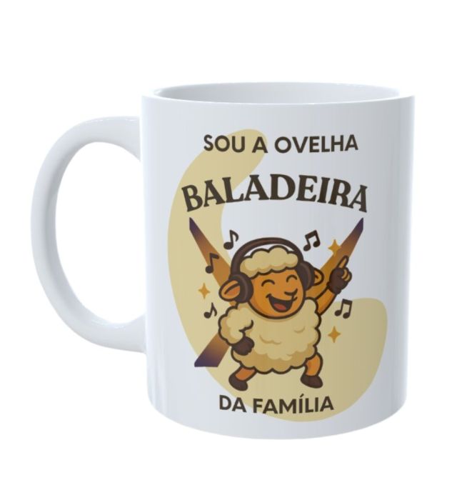 CANECA OVELHA BALADEIRA