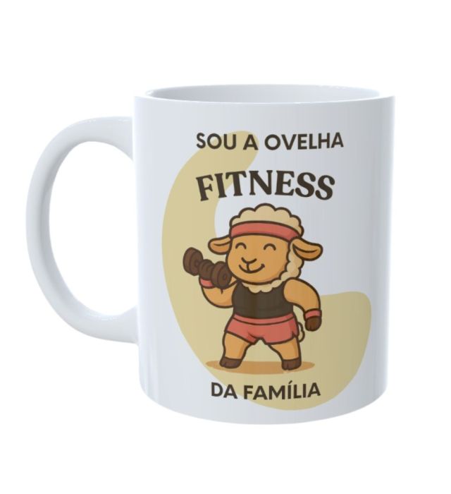 CANECA OVELHA FITNESS