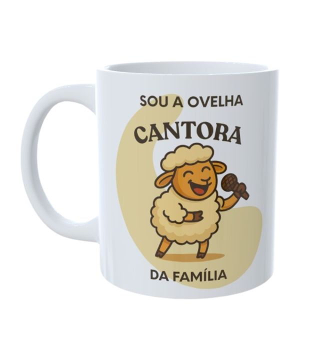 CANECA OVELHA CANTORA