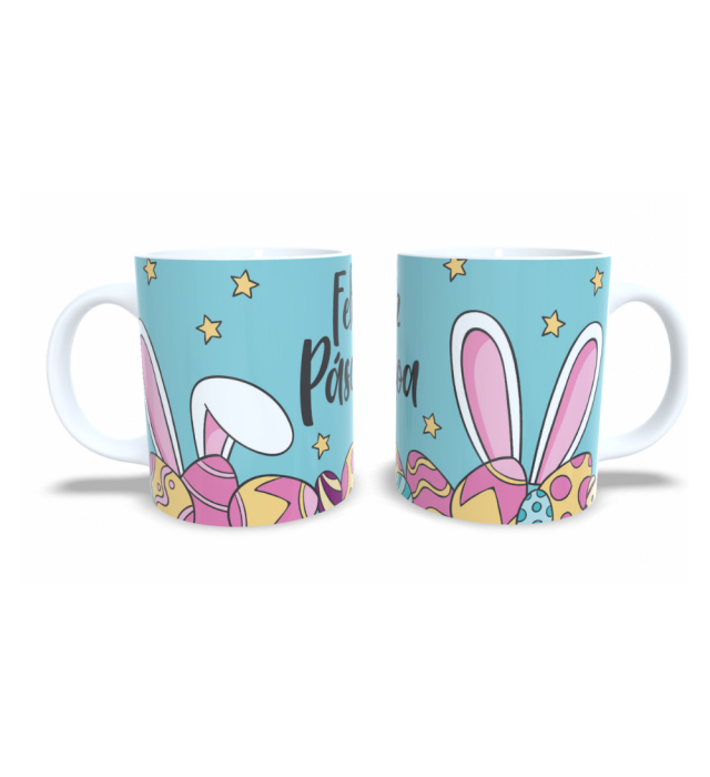 CANECA FELIZ PASCOA