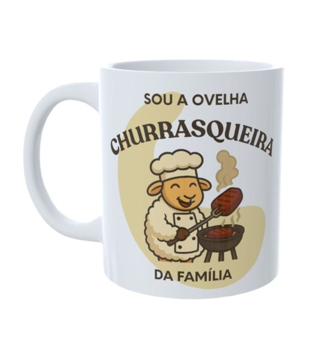 CANECA OVELHA CHURRASQUEIRA