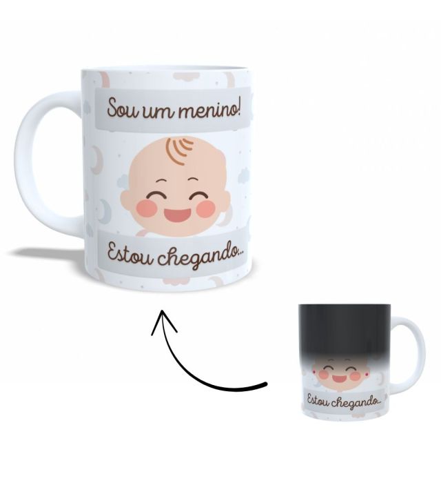 CANECA MAGICA REVELAÇÃO MENINO