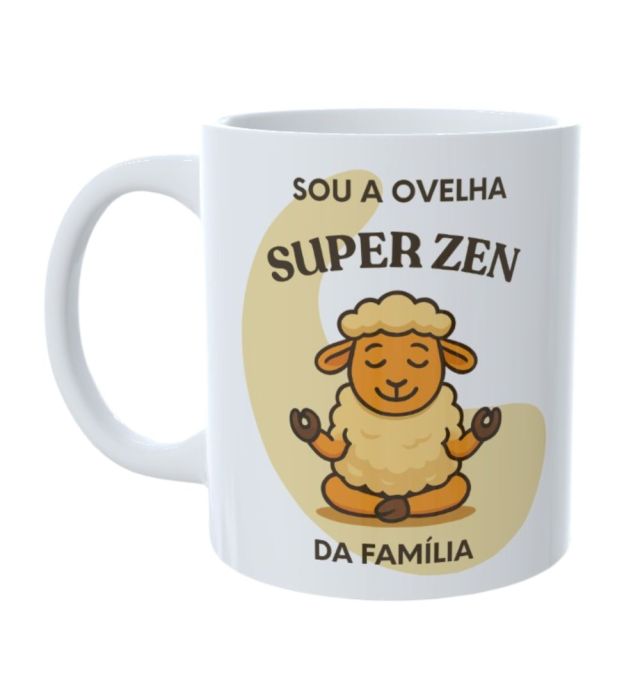 CANECA OVELHA SUPER ZEN