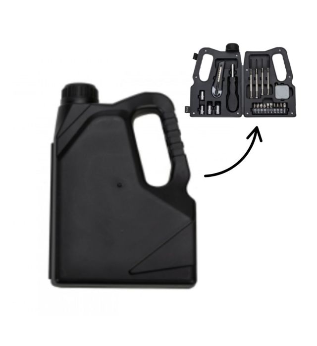 KIT FERRAMENTAS GALÃO DE ÓLEO - 21 PEÇAS