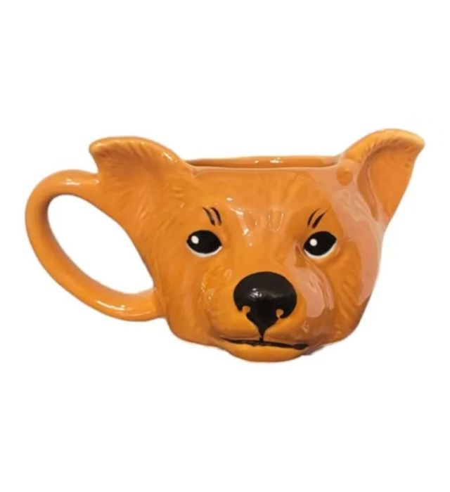 CANECA 3D CACHORRO CARAMELO