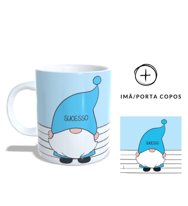 CANECA + IMÃ SUCESSO