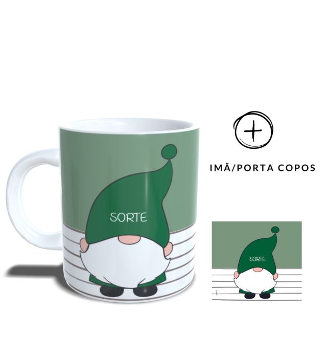 CANECA + IMÃ SORTE