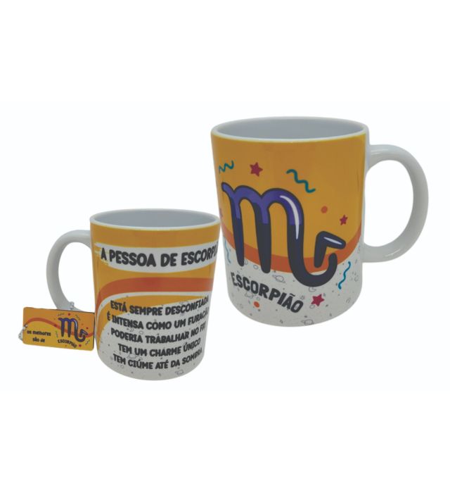 CANECA ESCORPIÃO SIGNOS