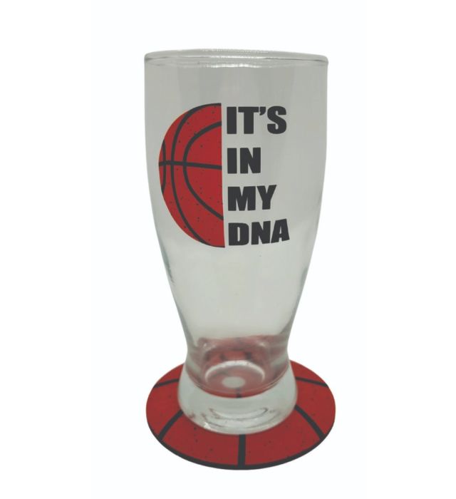 COPO + PORTA COPOS BASQUETE