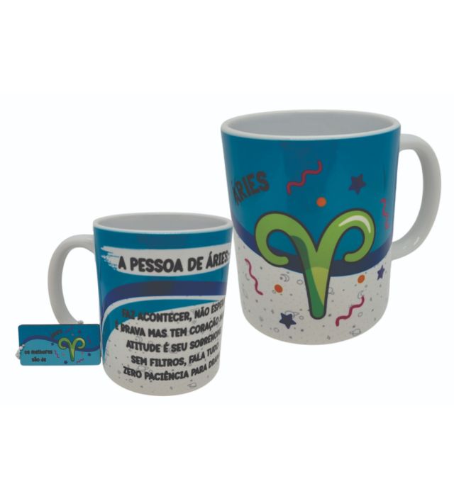 CANECA ÁRIES SIGNOS