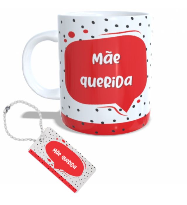 CANECA + CHAVEIRO MÃE