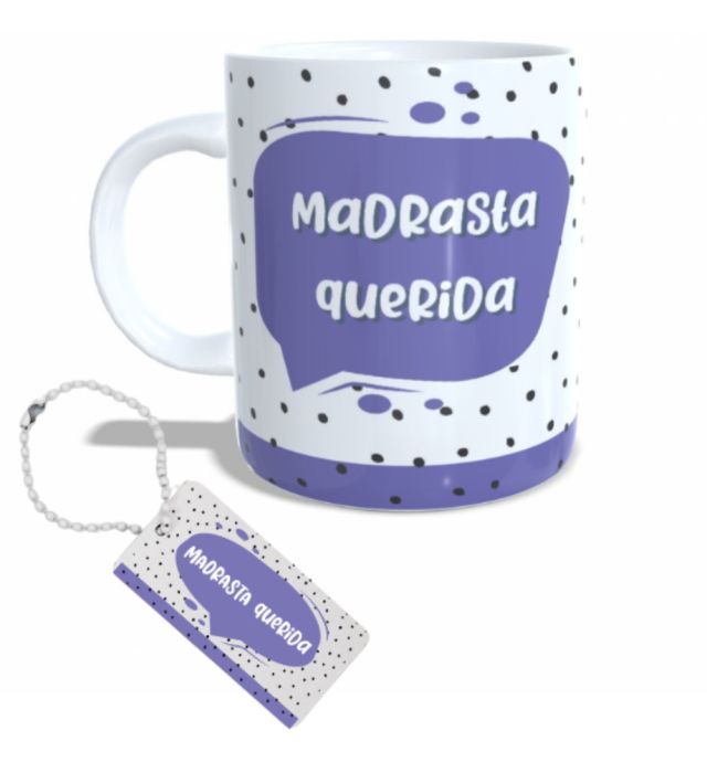 CANECA + CHAVEIRO MADRASTA