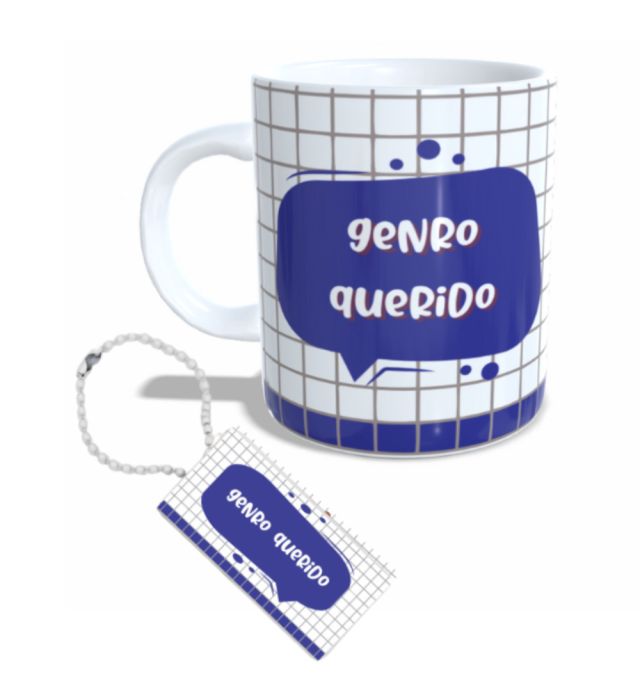 CANECA + CHAVEIRO GENRO
