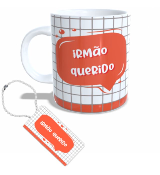 CANECA + CHAVEIRO IRMÃO