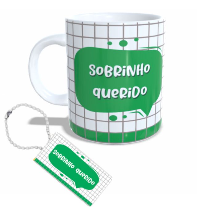 CANECA + CHAVEIRO SOBRINHO