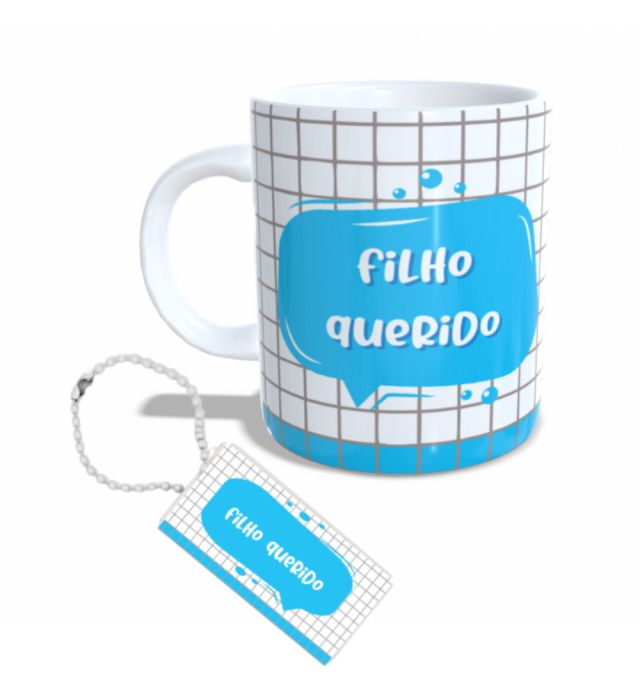 CANECA + CHAVEIRO FILHO