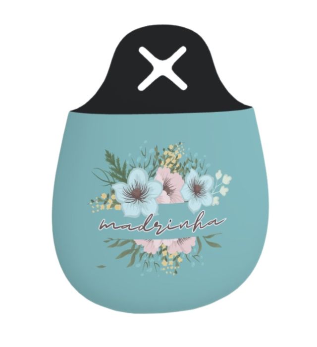 LIXEIRA DE CARRO MADRINHA FLORAL