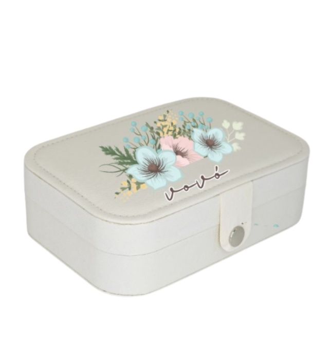 PORTA JOIAS VOVÓ FLORAL