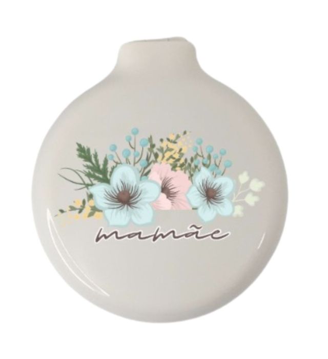ESCOVA PORTATIL MÃE FLORAL