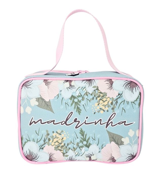 NECESSAIRE MALETA MADRINHA FLORAL