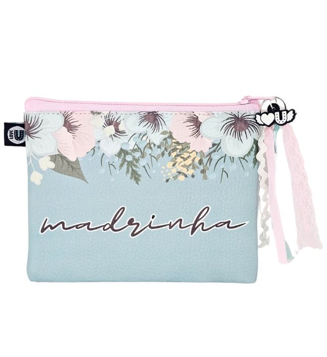 NECESSAIRE POSTAL M MADRINHA FLORAL