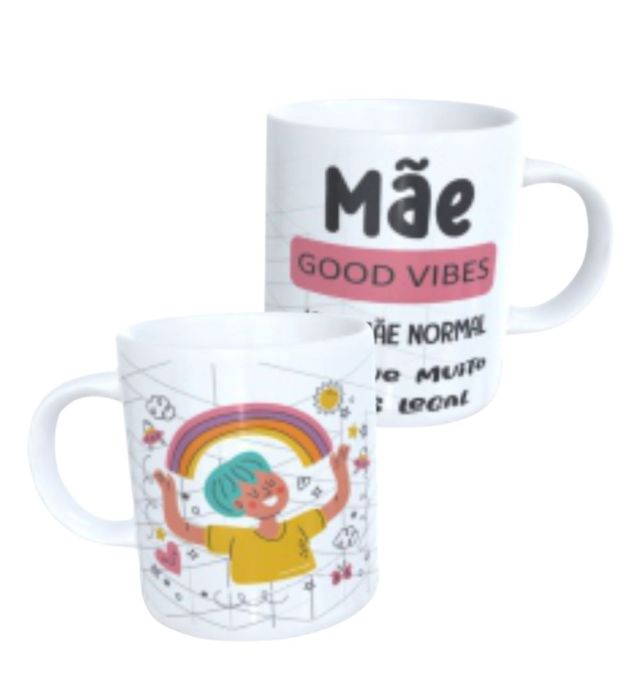 CANECA + CHÁ MÃE GOOD VIBES