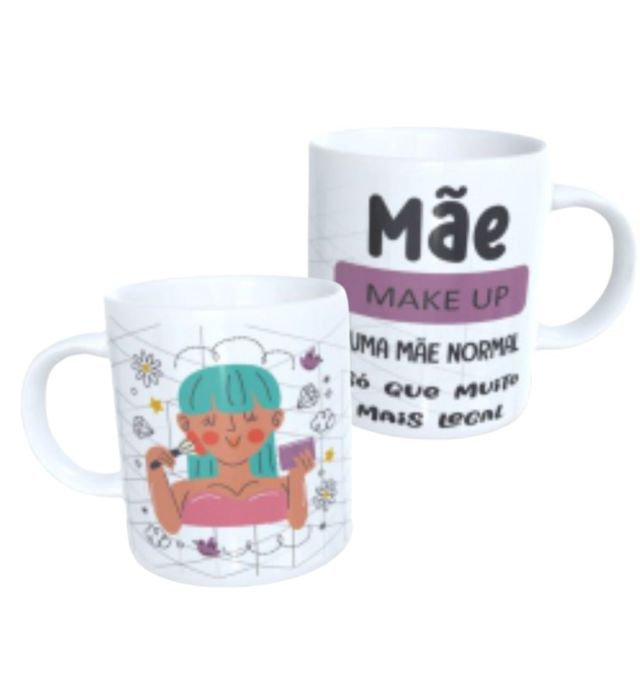 CANECA + CHÁ MÃE MAKE UP
