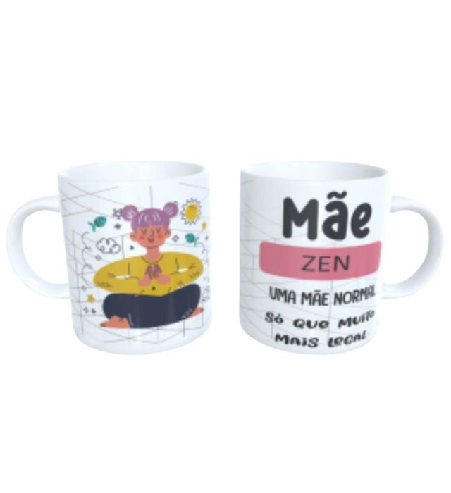 CANECA + CHÁ MÃE ZEN